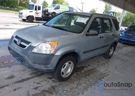 2004 Honda Cr-V Lx из США, поврежденный, VIN SHSRD68494U207962